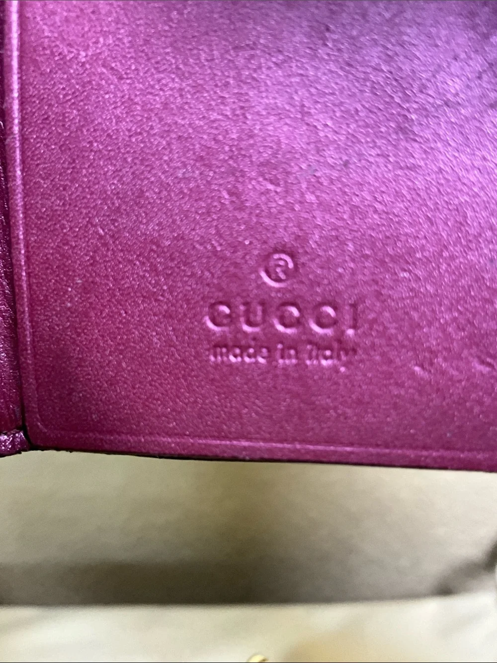 Gucci Brown GG Embossed Leather Key & Card Holder with Gold Hardware - Picture 13 of 13